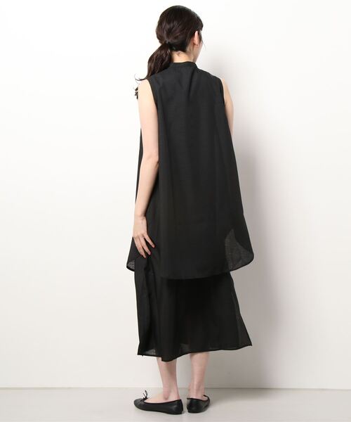 210nouve（トゥージュヌーブ）の「2WAYレイヤード風ノースリワンピース（ワンピース・レディース・ホワイト/ブラック/レッド/グリーン・FREE）」の5枚目の写真