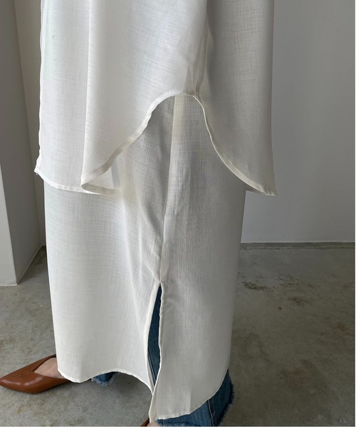 210nouve（トゥージュヌーブ）の「2WAYレイヤード風ノースリワンピース（ワンピース・レディース・ホワイト/ブラック/レッド/グリーン・FREE）」の8枚目の写真