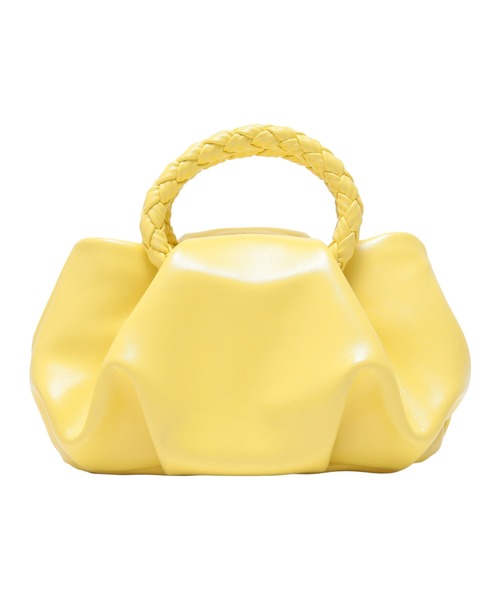 titivate(ティティベイト)の「編みハンドル2wayミニバッグ(ショルダーバッグ・レディース・ブルー/イエロー/ホワイト・FREE)」の10枚目の写真