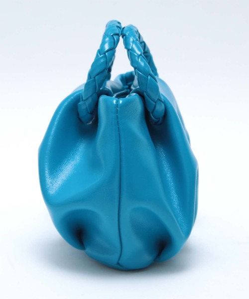 titivate(ティティベイト)の「編みハンドル2wayミニバッグ(ショルダーバッグ・レディース・ブルー/イエロー/ホワイト・FREE)」の12枚目の写真