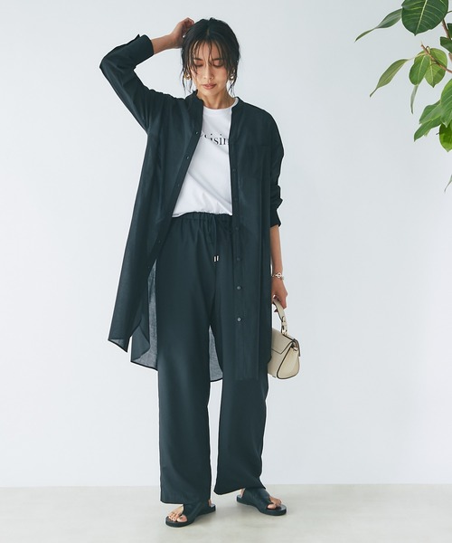 RIVE DROITE(リヴドロワ)の「CuisineTシャツ(Tシャツ/カットソー・レディース・ホワイト/ブラック・FREE)」の17枚目の写真