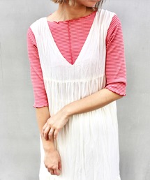 MLI'A | ボーダーメロウトップス(Tシャツ/カットソー)