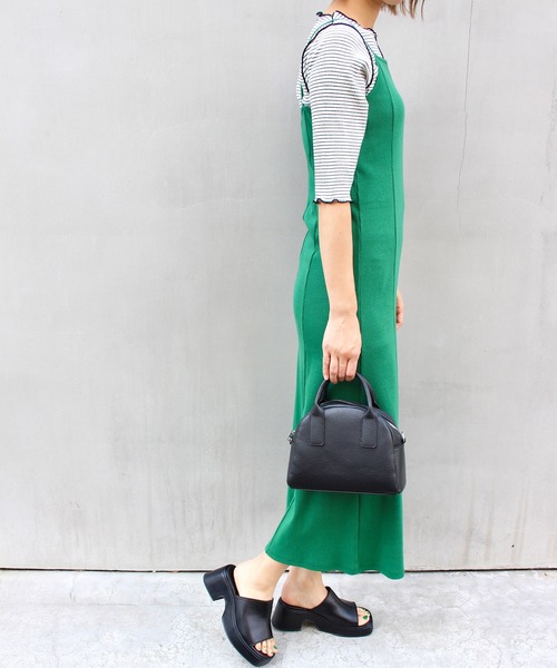 MLI'A（エムリア）の「ボーダーメロウトップス（Tシャツ/カットソー・レディース・ホワイト×ブラック/ホワイト×イエロー/ブラック×ホワイト/ピンク系2/レッド系3・M）」の16枚目の写真