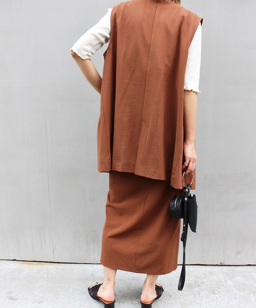 MLI'A（エムリア）の「ボーダーメロウトップス（Tシャツ/カットソー・レディース・ホワイト×ブラック/ホワイト×イエロー/ブラック×ホワイト/ピンク系2/レッド系3・M）」の17枚目の写真