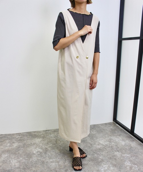 MLI'A（エムリア）の「ボーダーメロウトップス（Tシャツ/カットソー・レディース・ホワイト×ブラック/ホワイト×イエロー/ブラック×ホワイト/ピンク系2/レッド系3・M）」の21枚目の写真