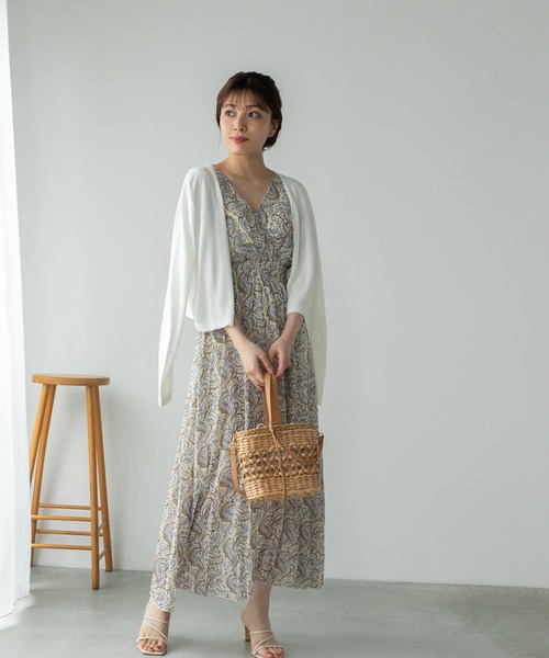 Edit Sheen（エディットシーン）の「レザーハンドルかごバッグ（かごバッグ・レディース・アイボリー/ベージュ・FREE）」の7枚目の写真