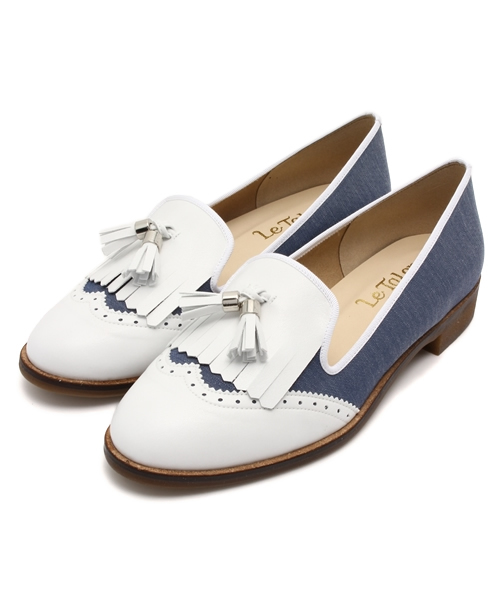 LE TALON（ルタロン）の「【GINGER4月号掲載】◇キルトタッセルオペラ（その他シューズ・レディース・ブラック/ブルー系その他/ベージュ/アイボリー・37.5/38/37/36/36.5/35.5）」の4枚目の写真