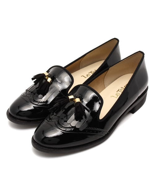 LE TALON（ルタロン）の「【GINGER4月号掲載】◇キルトタッセルオペラ（その他シューズ・レディース・ブラック/ブルー系その他/ベージュ/アイボリー・37.5/38/37/36/36.5/35.5）」の3枚目の写真