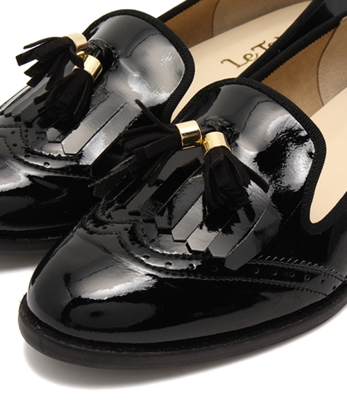 LE TALON（ルタロン）の「【GINGER4月号掲載】◇キルトタッセルオペラ（その他シューズ・レディース・ブラック/ブルー系その他/ベージュ/アイボリー・37.5/38/37/36/36.5/35.5）」の10枚目の写真