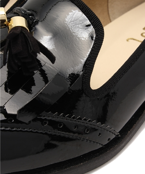 LE TALON（ルタロン）の「【GINGER4月号掲載】◇キルトタッセルオペラ（その他シューズ・レディース・ブラック/ブルー系その他/ベージュ/アイボリー・37.5/38/37/36/36.5/35.5）」の14枚目の写真