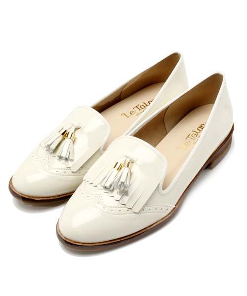 LE TALON（ルタロン）の「【GINGER4月号掲載】◇キルトタッセルオペラ（その他シューズ・レディース・ブラック/ブルー系その他/ベージュ/アイボリー・37.5/38/37/36/36.5/35.5）」の5枚目の写真