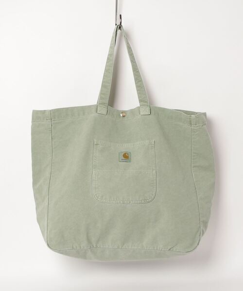 Carhartt WIP（カーハートダブリューアイピー）の「BAYFIELD TOTE LARGE（トートバッグ・メンズ・ミント/ピンク/ライトブルー/ブラック/パープル/ライトブラウン・ONE SIZE）」の5枚目の写真