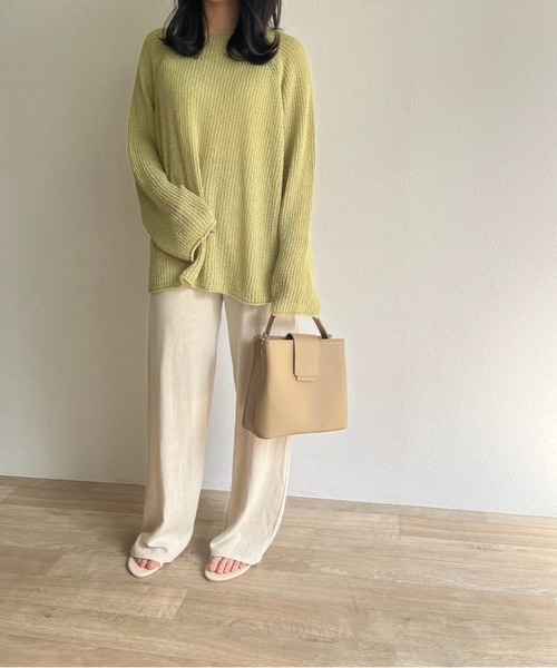 ISOOK(アイスー)の「【ZOZOTOWN限定】2way flap leather bag / 2wayフラップレザーバッグ(ハンドバッグ・レディース・ベージュ/ブラック/カーキ・FREE)」の16枚目の写真