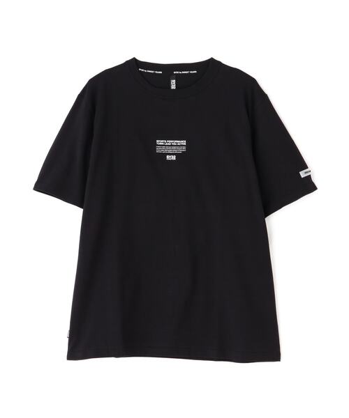 SY32 by SWEET YEARS（エスワイサーティトゥバイスィートイヤーズ）の「SY32 by SWEETYEARS /エスワイサーティトゥバイ スィートイヤーズ/BORDER MIXLOGO BIG TEE（Tシャツ/カットソー・メンズ・ホワイト/ブラック・FREE）」の22枚目の写真