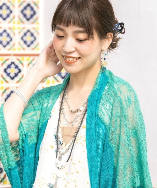 チャイハネ（チャイハネ）の「【チャイハネ】ナザルスターイヤーフック（イヤーカフ・レディース・ゴールド/シルバー・FREE）」の3枚目の写真