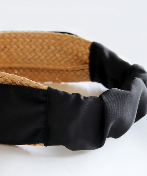 antiqua（アンティカ）の「ラタンターバン（ヘアバンド・レディース・ナチュラル・FREE）」の13枚目の写真