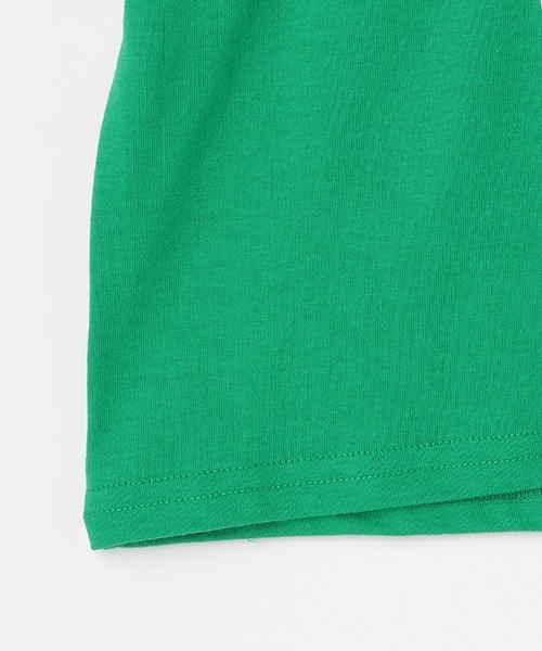 by LOVEiT（バイラビット）の「デイジースリット半袖Tシャツ（Tシャツ/カットソー・キッズ・ブラック/オフホワイト/グリーン・140cm/160cm/130cm/120cm/150cm）」の6枚目の写真