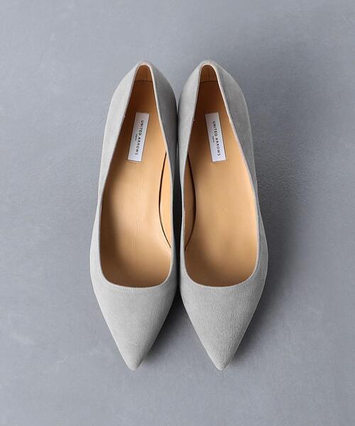 UNITED ARROWS（ユナイテッドアローズ）の「ポインテッドトゥ ソフト パンプス（パンプス・レディース・ベージュ/グレー/ピンク・38/35/36/37/35h/36h/37h）」の7枚目の写真