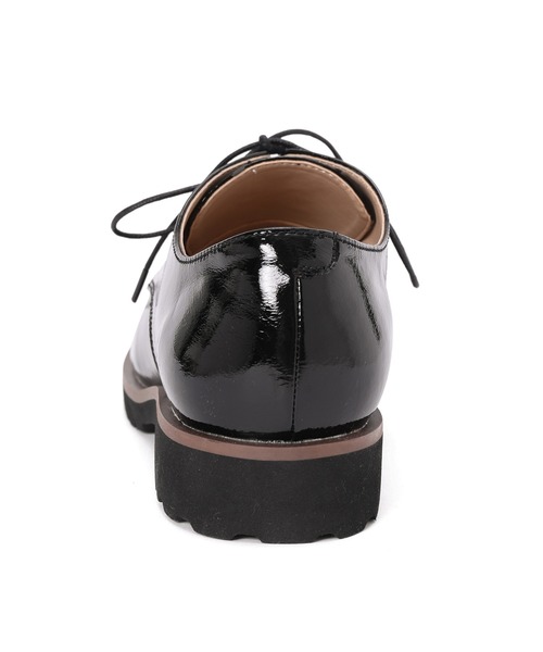 ROPE' PICNIC（ロペピクニック）の「軽量タンクソールモカレースアップシューズ（ドレスシューズ・レディース・ブラック/ダークブラウン・23.5cm/24.5cm/23.0cm/24.0cm）」の8枚目の写真