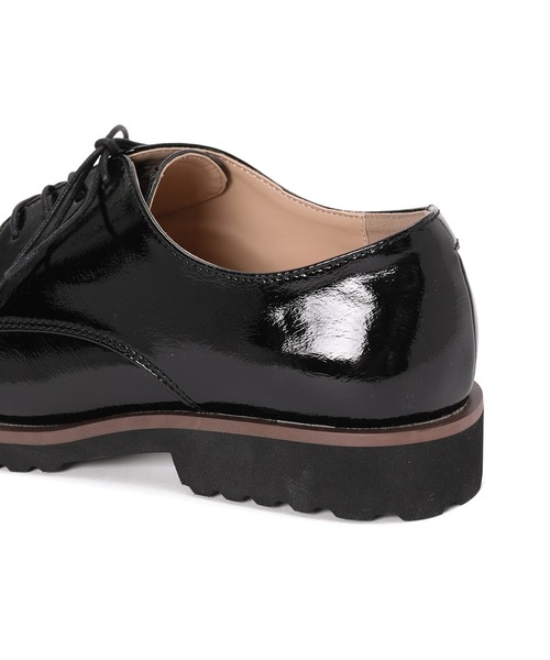 ROPE' PICNIC（ロペピクニック）の「軽量タンクソールモカレースアップシューズ（ドレスシューズ・レディース・ブラック/ダークブラウン・23.5cm/24.5cm/23.0cm/24.0cm）」の6枚目の写真