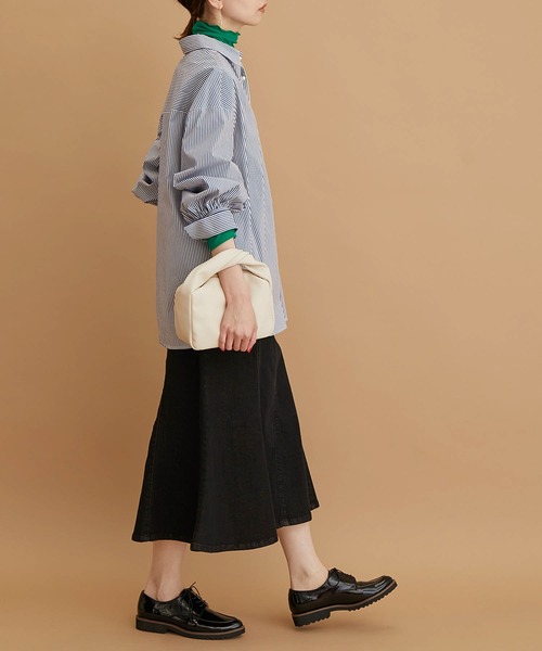 ROPE' PICNIC（ロペピクニック）の「軽量タンクソールモカレースアップシューズ（ドレスシューズ・レディース・ブラック/ダークブラウン・23.5cm/24.5cm/23.0cm/24.0cm）」の11枚目の写真