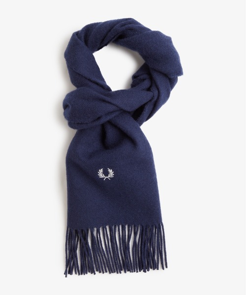 Lambswool Scarf／ラムウールマフラー（マフラー）｜FRED PERRY