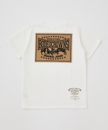RODEO CROWNS WIDE BOWL | キッズコーデュロイパッチTシャツ(Tシャツ/カットソー)