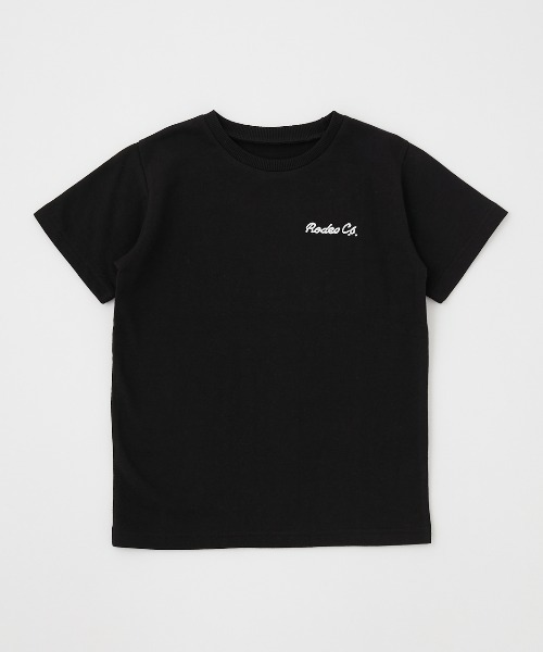 RODEO CROWNS WIDE BOWL（ロデオクラウンズワイドボウル）の「キッズコーデュロイパッチTシャツ（Tシャツ/カットソー・キッズ・グリーン/ブラック/オフホワイト・130/140/120/110）」の8枚目の写真