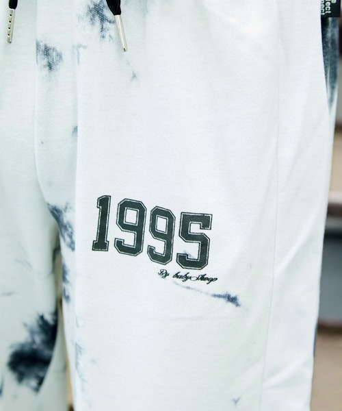 babyShoop(ベイビーシュープ)の「1995タイダイ柄セットアップ(スウェット・レディース・ブラック/パープル・FREE)」の5枚目の写真