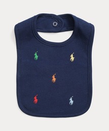POLO RALPH LAUREN CHILDRENSWEAR（ポロ ラルフ ローレン チルドレンズウェア）の「Polo ポニー コットン インターロック ビブ（スタイ/よだれかけ）」