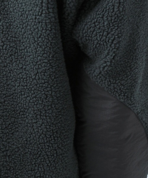 BAYFLOW（ベイフロー）の「中綿ボアフードブルゾン（ブルゾン・メンズ・オフホワイト/モカ/チャコール・SMALL/MEDIUM/LARGE）」の22枚目の写真