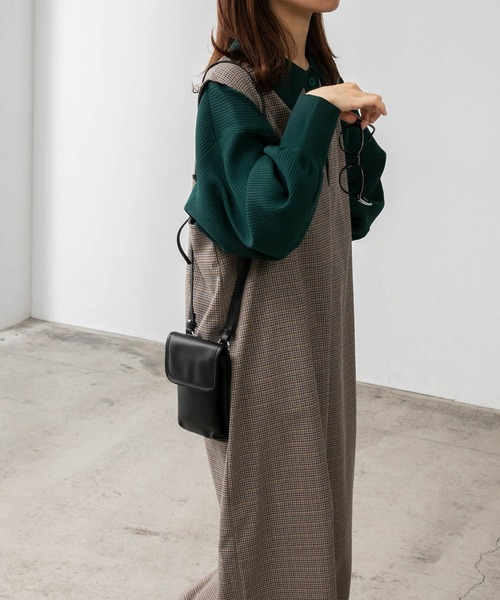BONLECILL(ボンルシール)の「フラップポシェット / マルチミニショルダーバッグ(ショルダーバッグ・レディース・ブラック/ベージュ/イエロー/グリーン・FREE)」の14枚目の写真