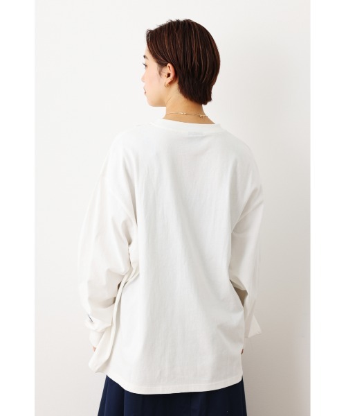 RODEO CROWNS WIDE BOWL（ロデオクラウンズワイドボウル）の「NFL L/S Tシャツ（Tシャツ/カットソー・レディース・ブラック/パープル/オフホワイト/グレー×ホワイト・FREE）」の10枚目の写真