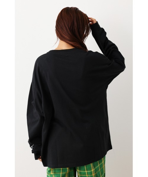 RODEO CROWNS WIDE BOWL（ロデオクラウンズワイドボウル）の「NFL L/S Tシャツ（Tシャツ/カットソー・レディース・ブラック/パープル/オフホワイト/グレー×ホワイト・FREE）」の8枚目の写真