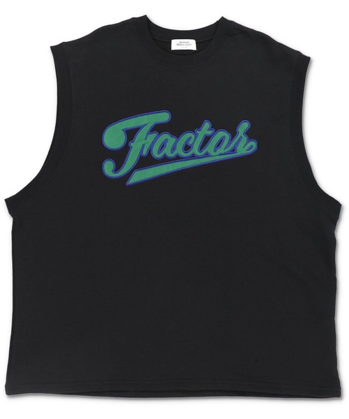 SPINNS（スピンズ）の「FACTORフロントロゴデザイン 裏毛スウェットベスト（スウェット・レディース・ブラック/ネイビー/マスタード/オートミール/杢グレー・ONESIZE）」の10枚目の写真