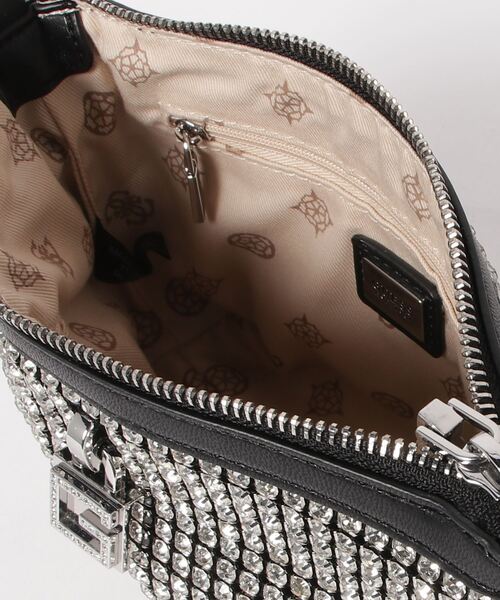 Guess（ゲス）の「VIRTUAL Mini Top Zip Bucket（ショルダーバッグ・レディース・ブラック系その他・ONE SIZE）」の12枚目の写真