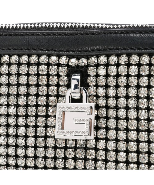 Guess（ゲス）の「VIRTUAL Mini Top Zip Bucket（ショルダーバッグ・レディース・ブラック系その他・ONE SIZE）」の5枚目の写真