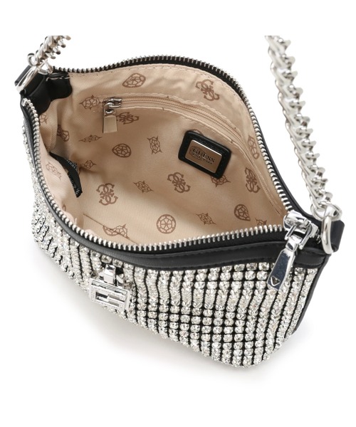 Guess（ゲス）の「VIRTUAL Mini Top Zip Bucket（ショルダーバッグ・レディース・ブラック系その他・ONE SIZE）」の6枚目の写真