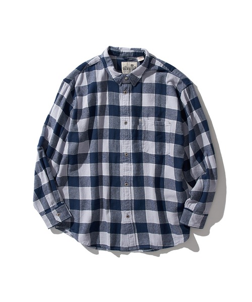 90s Levi's silver tab USA製オンブレチェックシャツ Levi's