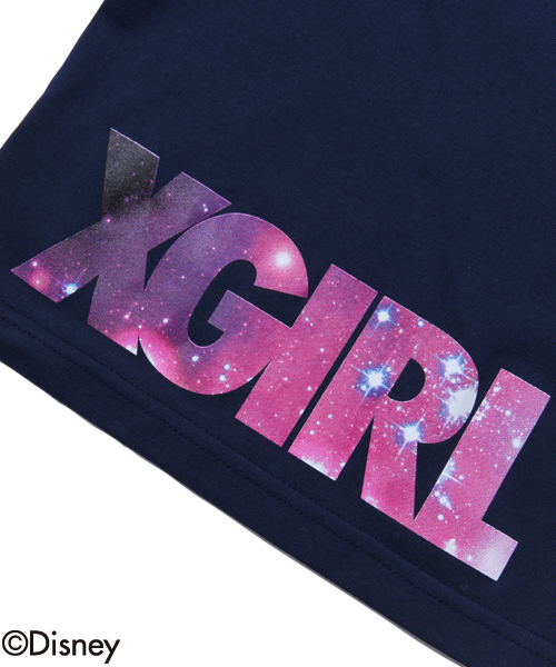 X-girl Stages（エックスガールステージス）の「【Disney（ディズニー）】MICKEY /  S/S TEE ”STANDARD”　(4T～7T)（Tシャツ/カットソー・キッズ・ホワイト/ブラック/ピンク/ネイビー・4T/5T/6T/7T）」の17枚目の写真