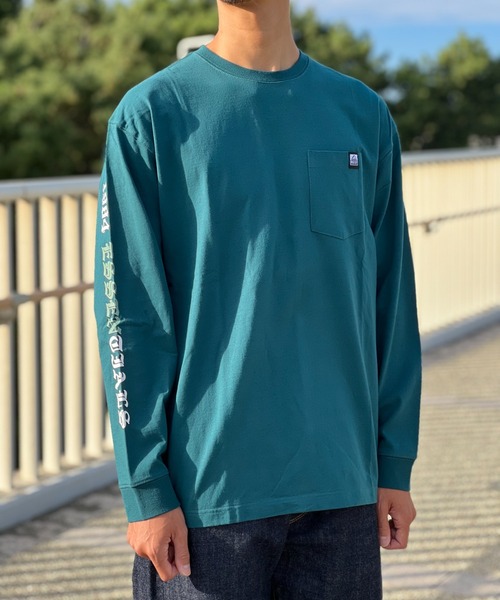 REEF（リーフ）の「【REEF】REEF POCKET L/S BIG TEE（Tシャツ/カットソー・メンズ・ブラック/ホワイト/グリーン・MEDIUM/LARGE/X-LARGE）」の10枚目の写真