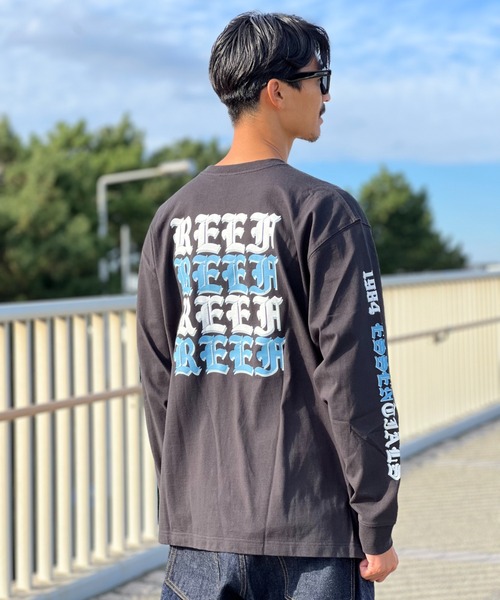 REEF（リーフ）の「【REEF】REEF POCKET L/S BIG TEE（Tシャツ/カットソー・メンズ・ブラック/ホワイト/グリーン・MEDIUM/LARGE/X-LARGE）」の15枚目の写真