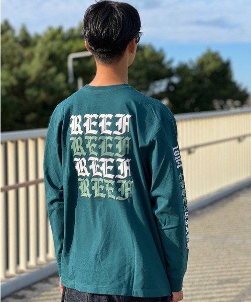 REEF（リーフ）の「【REEF】REEF POCKET L/S BIG TEE（Tシャツ/カットソー・メンズ・ブラック/ホワイト/グリーン・MEDIUM/LARGE/X-LARGE）」の14枚目の写真