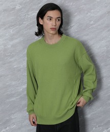 CITY TOKYO | ウォッシャブルテクスチャードニット(ニット/セーター)