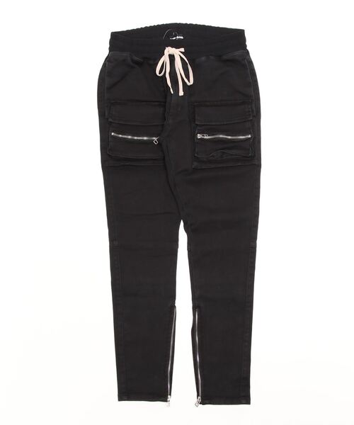 DANKE SCHON(ダンケシェーン)の「Dankeschon/ダンケシェーン/TC BLACK FLAP PANTS/TCブラックフラップパンツ(その他パンツ・メンズ・ブラック・M/L/XL/S)」の3枚目の写真