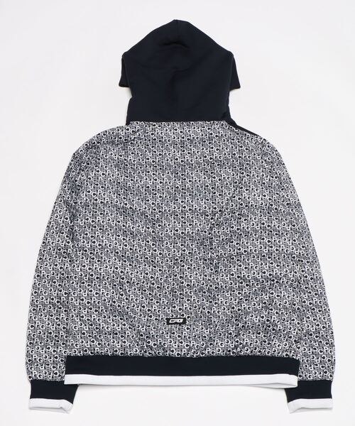 CPG GOLF（シーピージーゴルフ）の「hybrid half zip hoodie（ハイブリッドハーフジップフーディ）（パーカー・メンズ・ネイビー/オレンジ/ブラック・X-LARGE/LARGE/MEDIUM）」の6枚目の写真