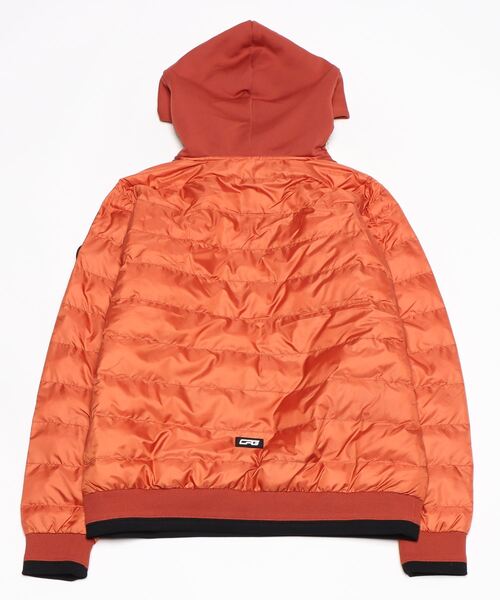 CPG GOLF（シーピージーゴルフ）の「hybrid half zip hoodie（ハイブリッドハーフジップフーディ）（パーカー・メンズ・ネイビー/オレンジ/ブラック・X-LARGE/LARGE/MEDIUM）」の7枚目の写真