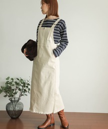 URBAN RESEARCH DOORS | ストレッチカラーデニムサロペットスカート(サロペット/オーバーオール)