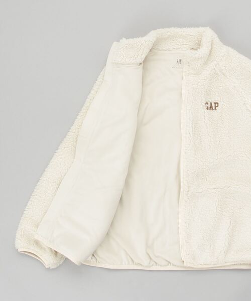 GAP(ギャップ)の「Gapロゴ フリース ジップアップ スウェットシャツ (キッズ)(その他アウター・キッズ・グリーン/ネイビー/アイボリー/その他/ラベンダー・S/XL/XXL/L/M)」の12枚目の写真