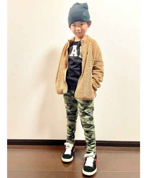 GAP(ギャップ)の「Gapロゴ フリース ジップアップ スウェットシャツ (キッズ)(その他アウター・キッズ・グリーン/ネイビー/アイボリー/その他/ラベンダー・S/XL/XXL/L/M)」の7枚目の写真